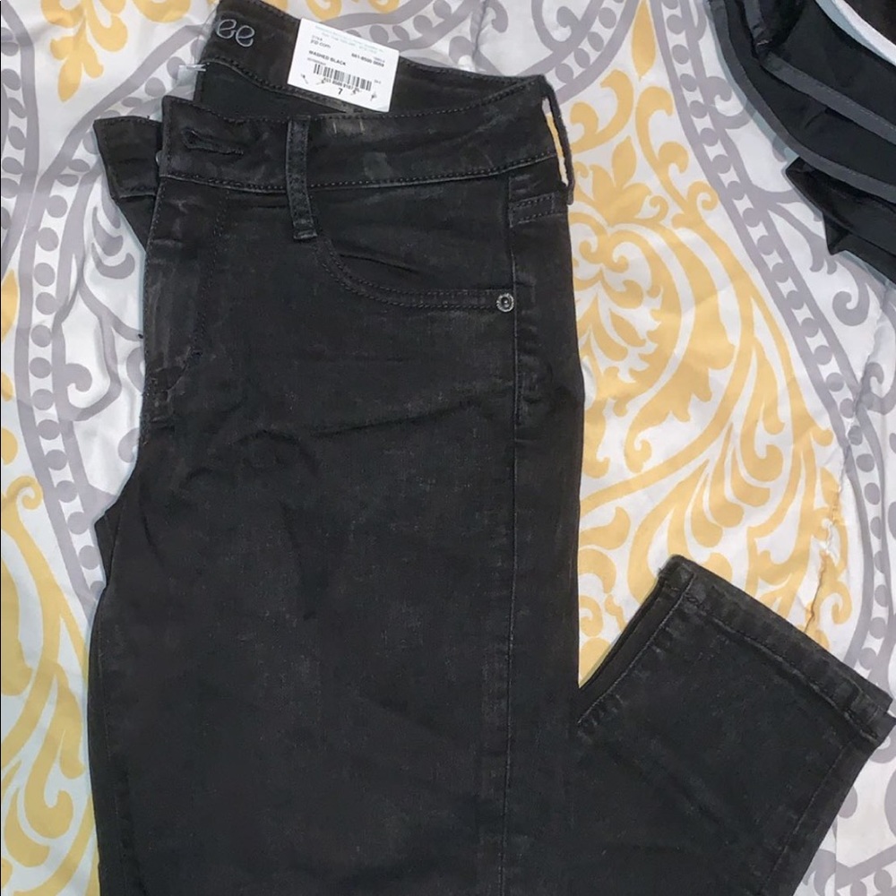 Black skinny jeans!